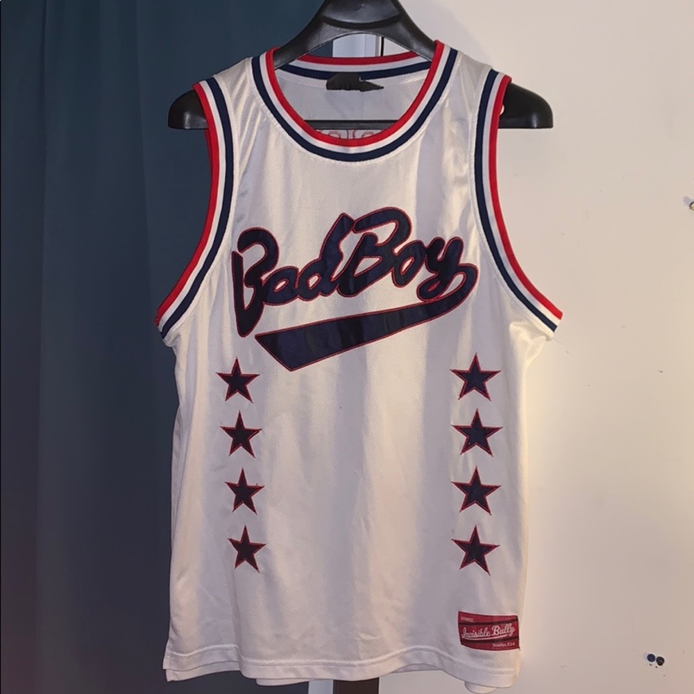 Vintage Bad Boy Biggie Smalls Basketball Jersey